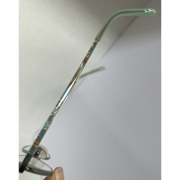 VERA Bradley VB Maggie AUTHENTIC DESIGNER EYEGLASSES Peacock (PEA) 125 48 [] 16 - Picture 12 of 12